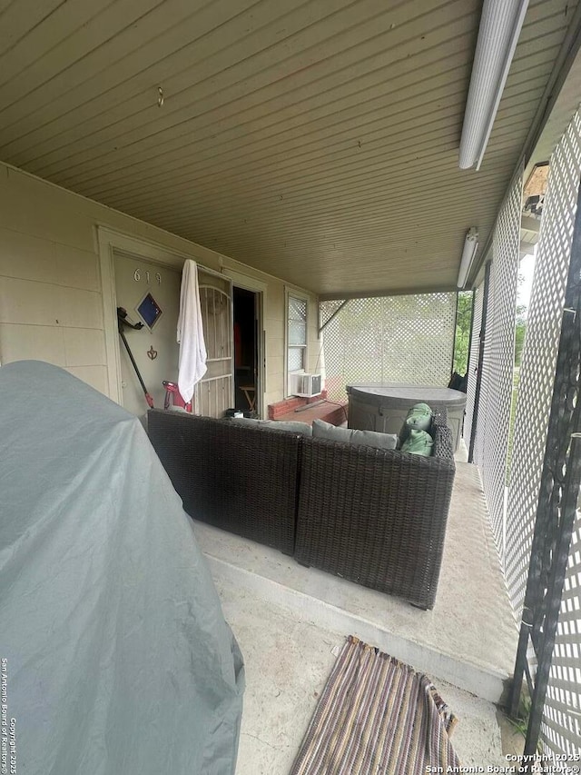 view of patio / terrace with outdoor lounge area