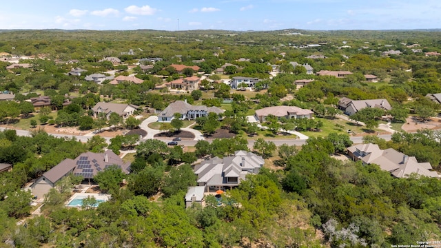 bird's eye view featuring a residential view