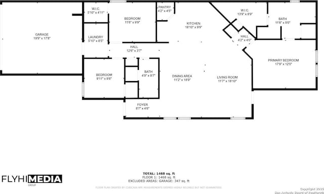 4650 Trevor Way, San Antonio, TX 78217 - view of layout