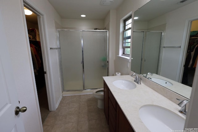 4326 Safe Hbr, San Antonio, TX 78244 - bathroom with a sink and a stall shower