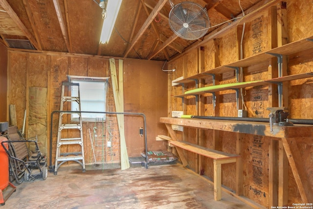 view of storage