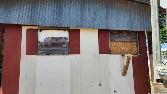 view of horse barn