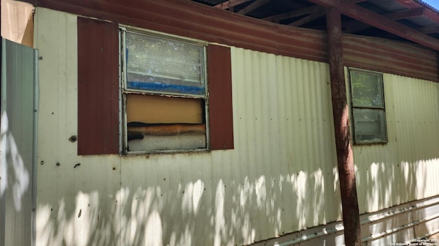 view of side of home