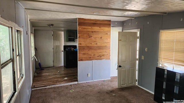 spare room featuring a wealth of natural light and carpet flooring
