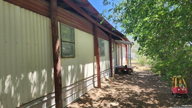 view of property exterior