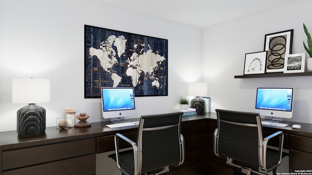 view of office space