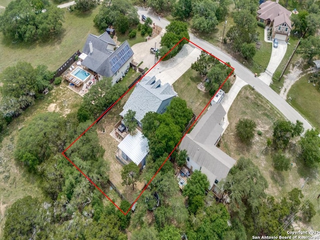 drone / aerial view