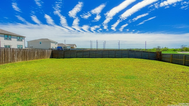 13406 Flower Pond, Saint Hedwig, TX 78152 - view of yard with a fenced backyard