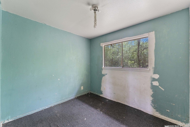 empty room with carpet floors
