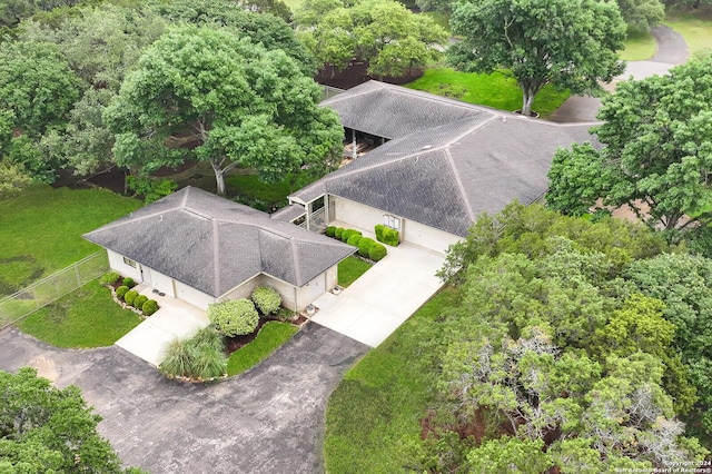 aerial view
