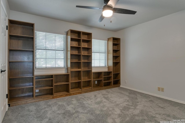 2215 Shady Rock Cir, San Antonio, TX 78231 - carpeted spare room featuring ceiling fan and baseboards