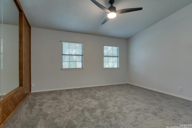 2215 Shady Rock Cir, San Antonio, TX 78231 - carpeted empty room featuring ceiling fan and baseboards