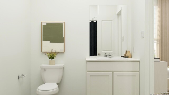 506 Kayden Ct, Marion, TX 78124 - bathroom with vanity and toilet