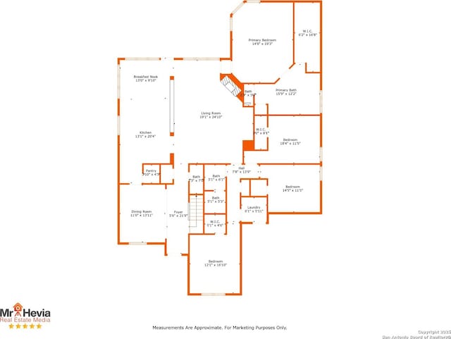 15807 Socorro, Helotes, TX 78023 - floor plan / room layout