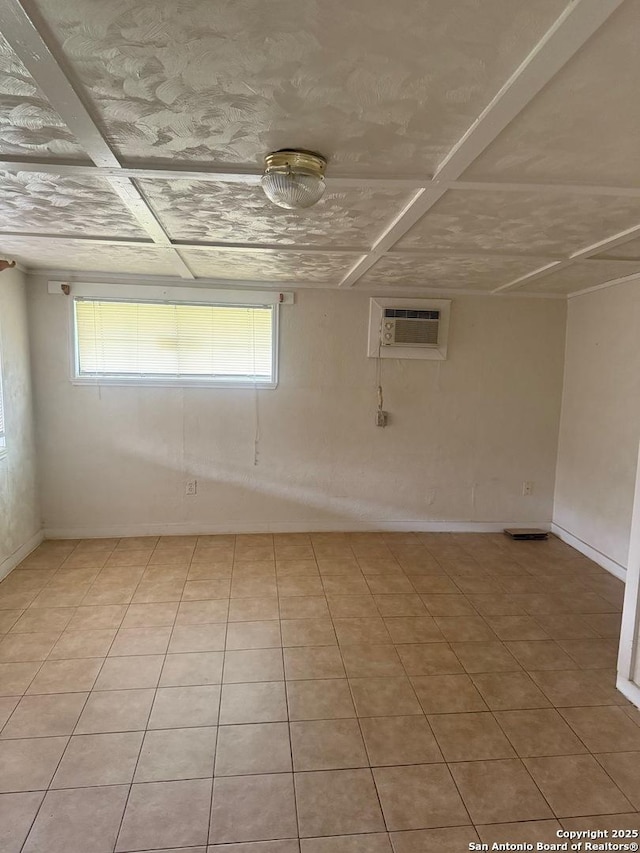 1074 Honeytree St, San Antonio, TX 78245 - empty room featuring a wall mounted AC