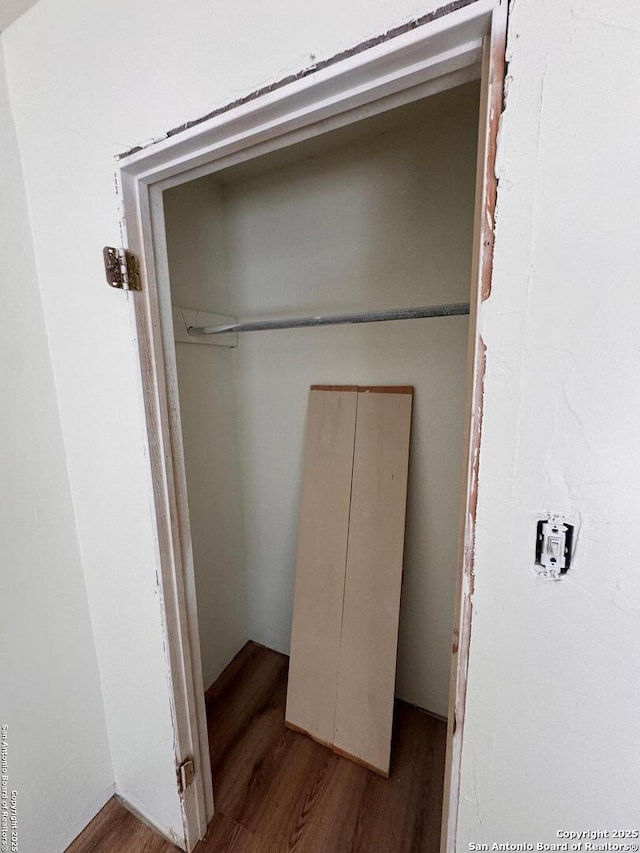 view of closet
