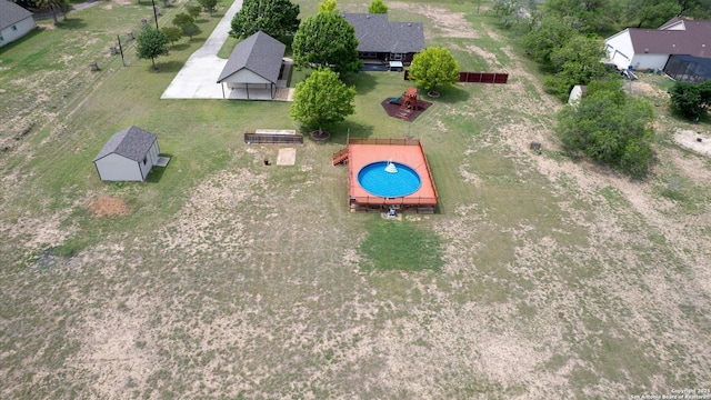 drone / aerial view