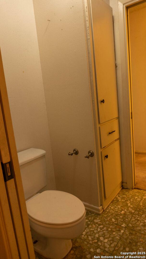bathroom with toilet