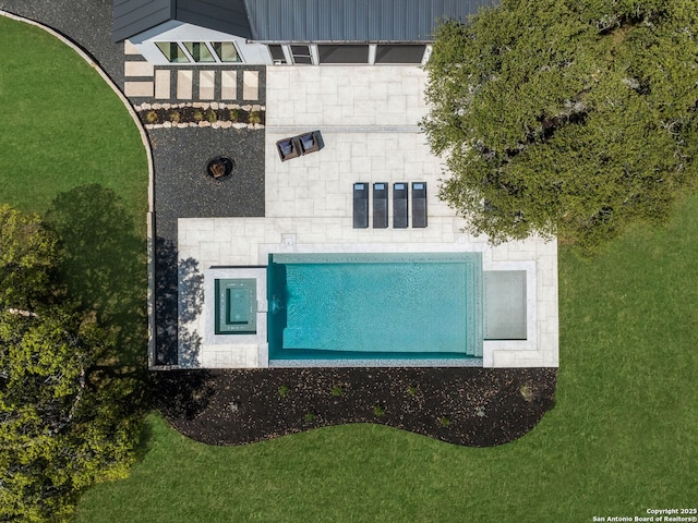 bird's eye view
