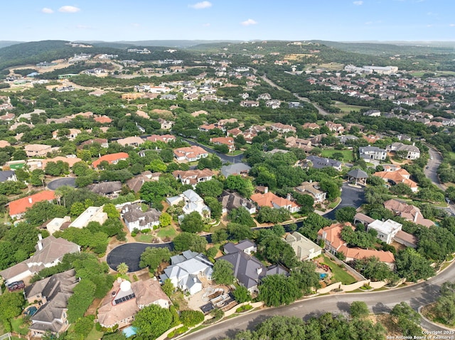 aerial overview of property's location featuring nearby suburban area