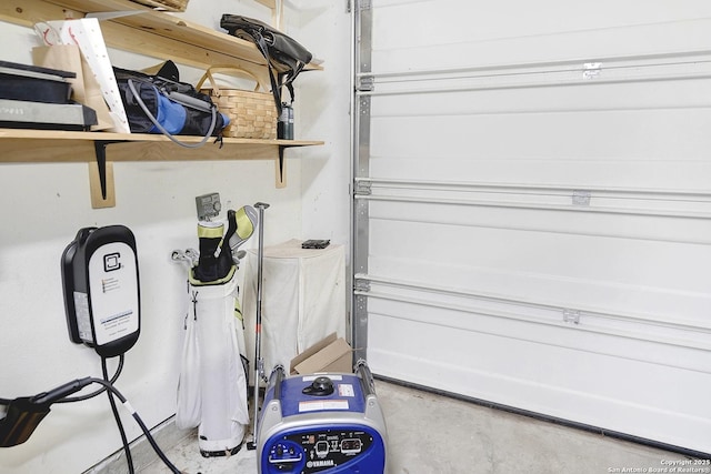 view of utility room