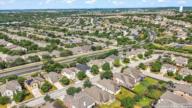 birds eye view of property featuring a residential view