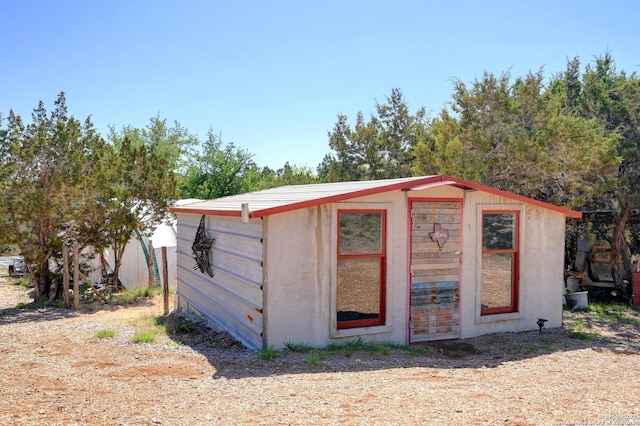 324 E Headwaters Rnch, Kendalia, TX 78027 - view of outbuilding featuring an outdoor structure
