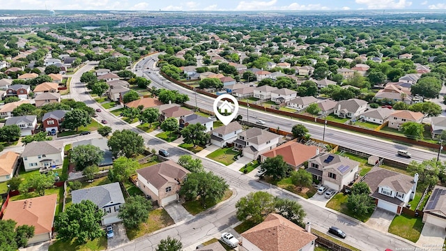 5211 Wood Gln, San Antonio, TX 78244 - bird's eye view featuring a residential view