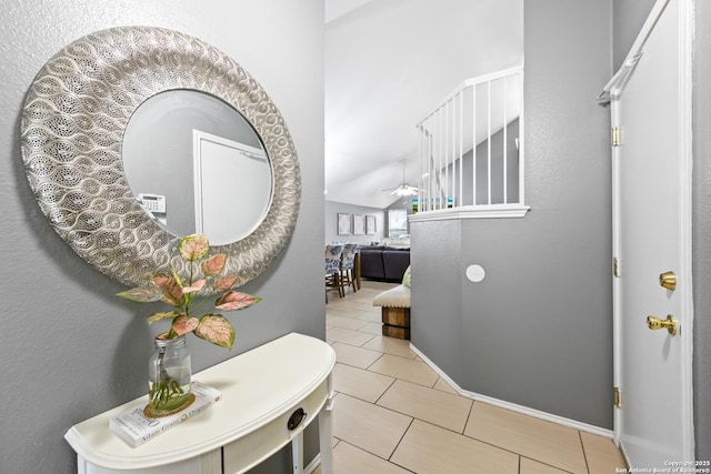 5211 Wood Gln, San Antonio, TX 78244 - tiled entryway with a towering ceiling