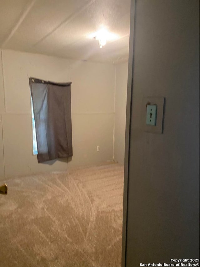 spare room featuring carpet flooring