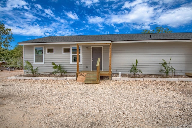 view of ranch-style home