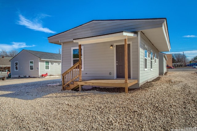 view of front of house
