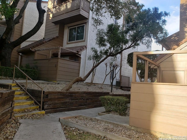 4107 Medical Unit 1204, San Antonio, TX 78229 - view of home's exterior with a balcony