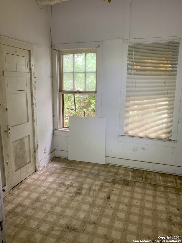 view of empty room