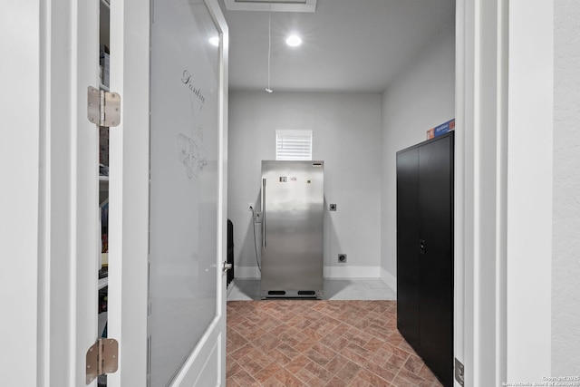 bathroom featuring baseboards