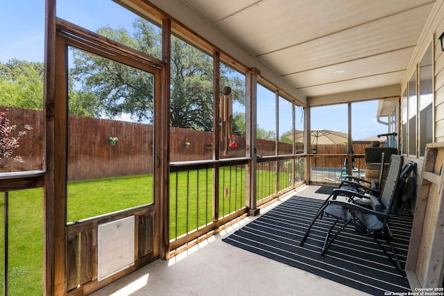 7914 Blackhawk Pass, San Antonio, TX 78253 - view of sunroom