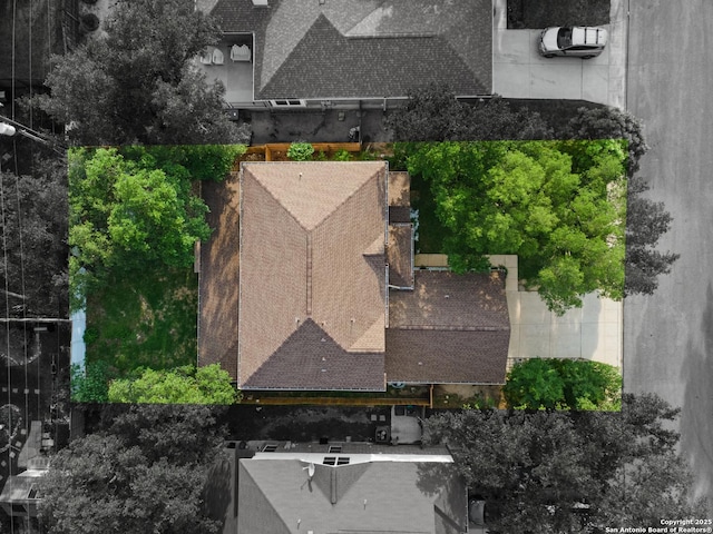 drone / aerial view