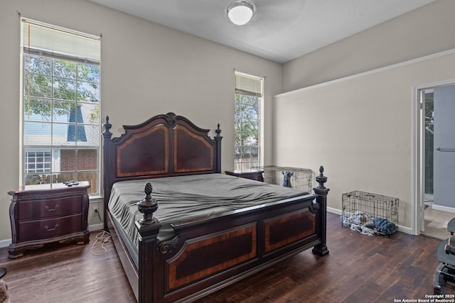 17926 Autumn Knl, San Antonio, TX 78258 - bedroom with wood finished floors and baseboards