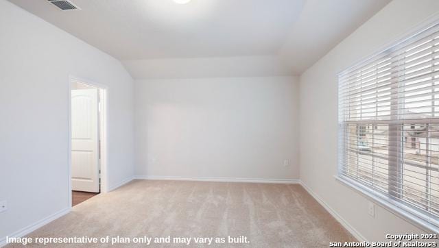 14610 Clay Ridge Run, San Antonio, TX 78253 - unfurnished room with visible vents, carpet flooring, baseboards, and a wealth of natural light