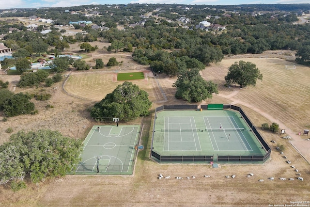 drone / aerial view