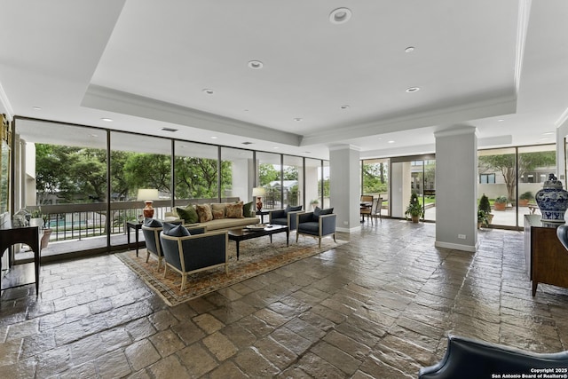 view of common area