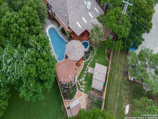 aerial view