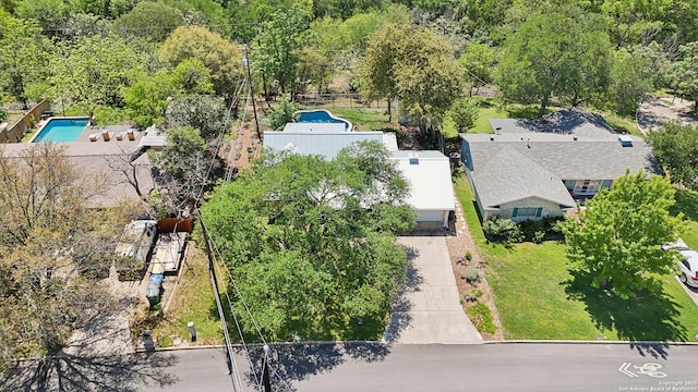 drone / aerial view