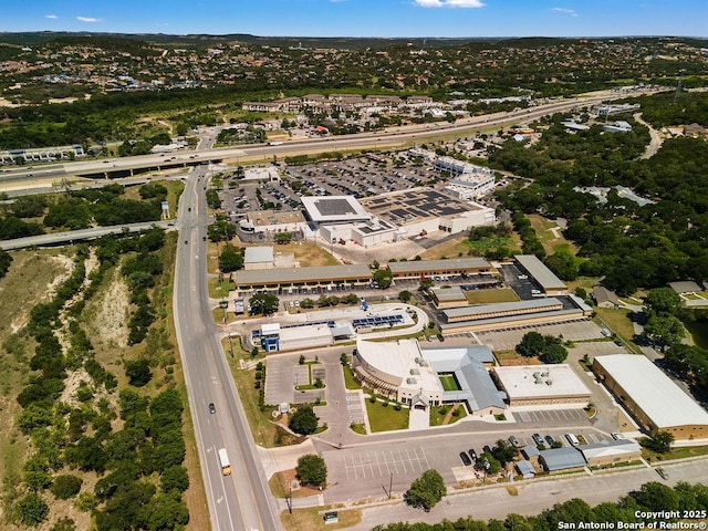 drone / aerial view