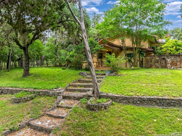view of yard