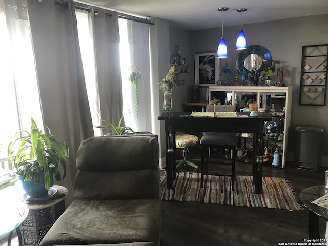 7039 San Pedro Unit 810, San Antonio, TX 78216 - interior space featuring wood finished floors and a wealth of natural light