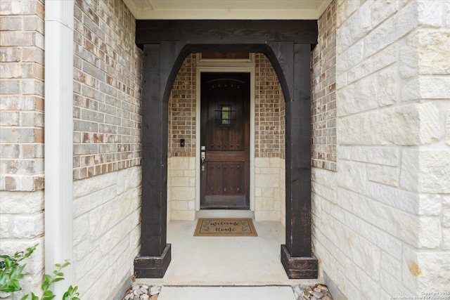 view of property entrance