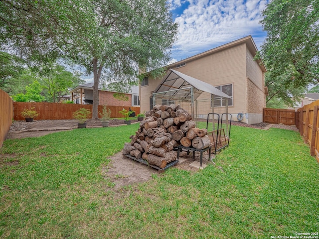 3608 Augusta Glade, Schertz, TX 78154 - view of yard featuring a fenced backyard