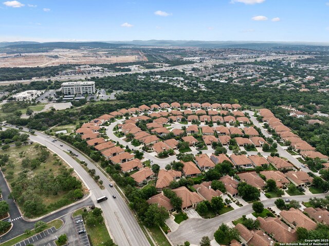 aerial view