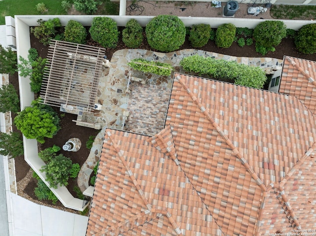 drone / aerial view